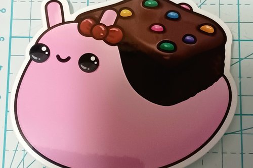 Brownie Snail Sticker