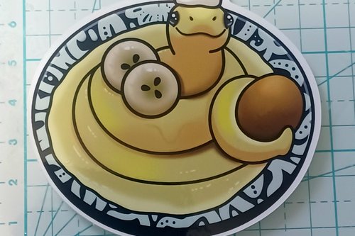 Banana pudding snake sticker 