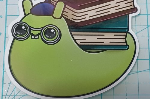 Book Snail Sticker